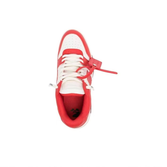 Off White out of office sneaker red