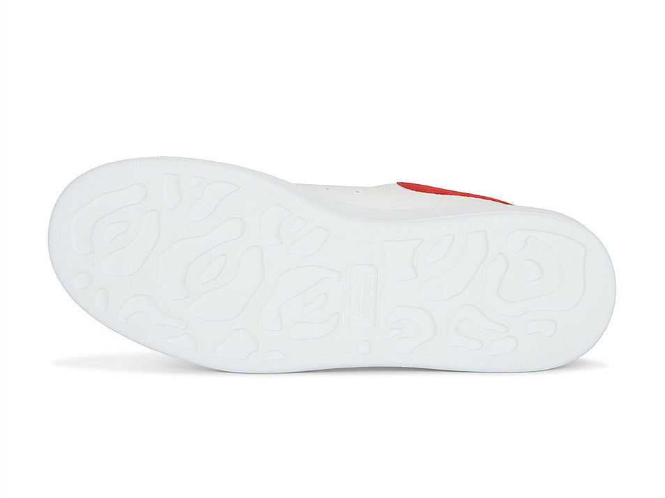 Alexander Mcqueen Oversized White & Lust Red