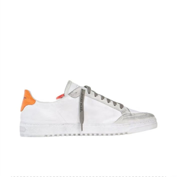 Off White sneakers Low orange heel