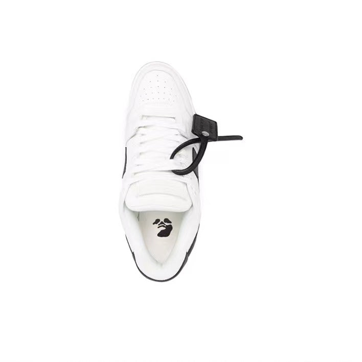 Off White out of office sneaker in white/black