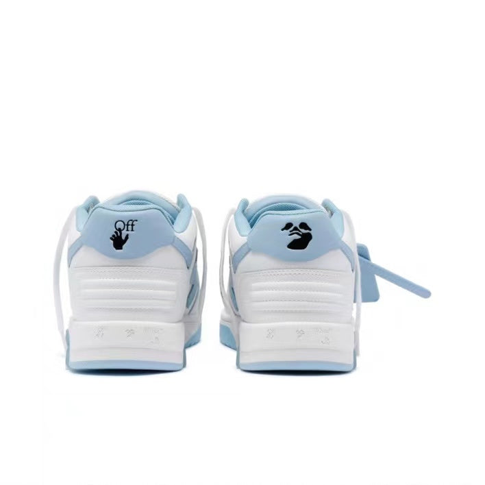 Off White out of office sneaker in white/light blue