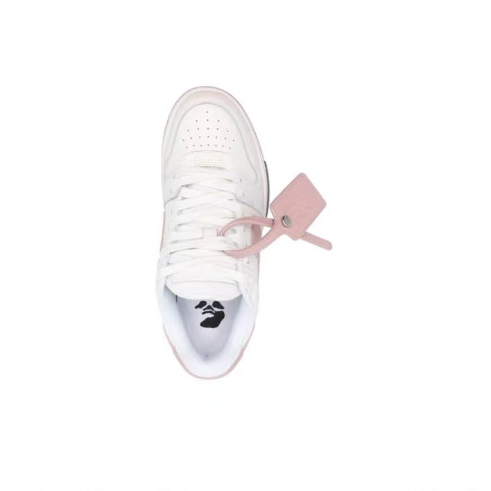 Off White out of office sneaker pink