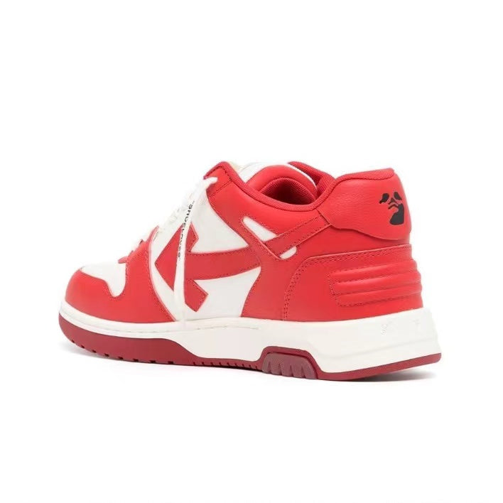 Off White out of office sneaker red