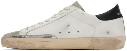 GOLDEN GOOSE White Super-Star Skate Sneakers