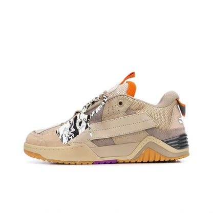 Off White suede loafers beige