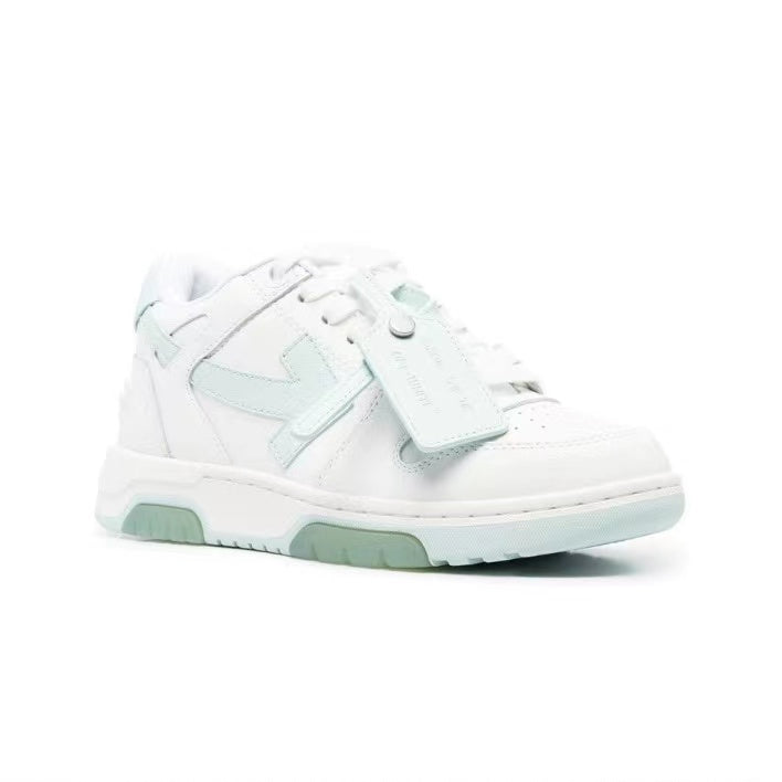 Off White out of office sneaker white/green