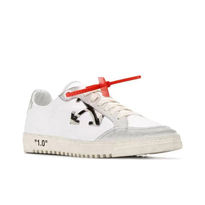 Off White  sneakers Low black and white arrow