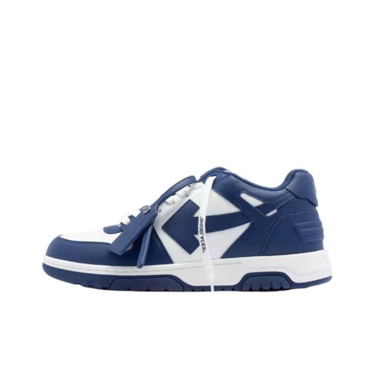 Off White out of office sneaker in dark blue/white
