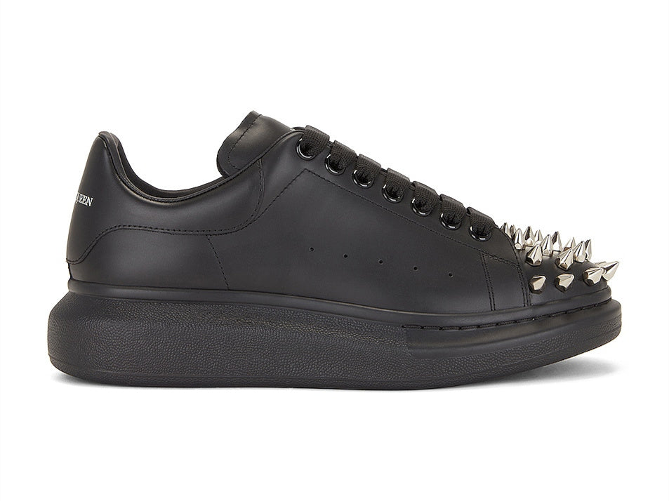 Alexander Mcqueen Oversized   Black & Silver