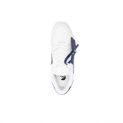 Off White out of office sneaker in white/blue