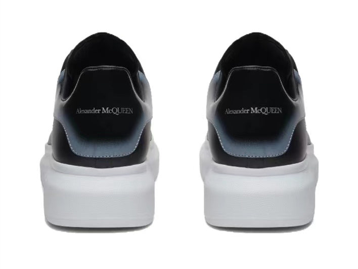 Alexander Mcqueen Men's Oversized Sneaker in Black/silver