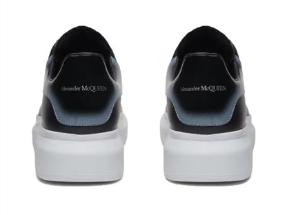 Alexander Mcqueen Men's Oversized Sneaker in Black/silver