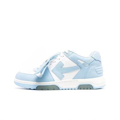 Off White out of office sneaker in light blue/white