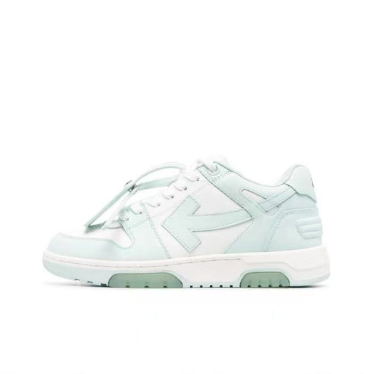 Off White out of office sneaker white/light green