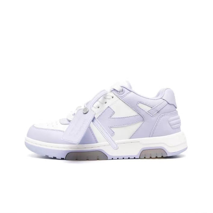 Off White out of office sneaker purple