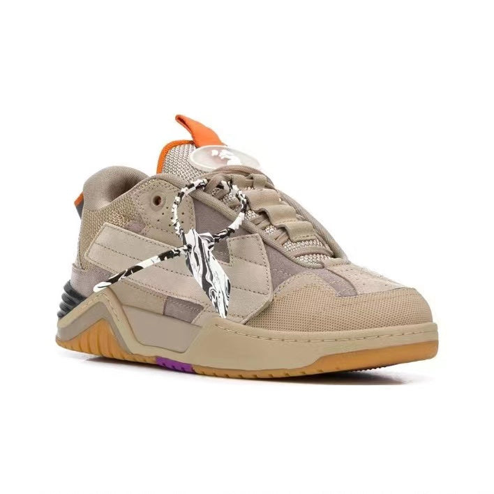 Off White suede loafers beige