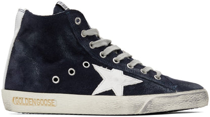 GOLDEN GOOSE Navy Francy Classic Sneakers
