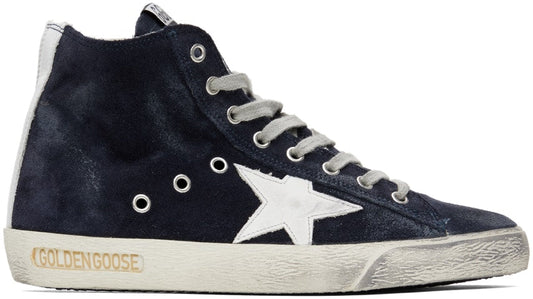 GOLDEN GOOSE Navy Francy Classic Sneakers