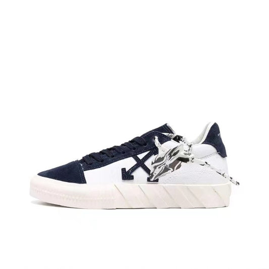 Off White vulc low navy