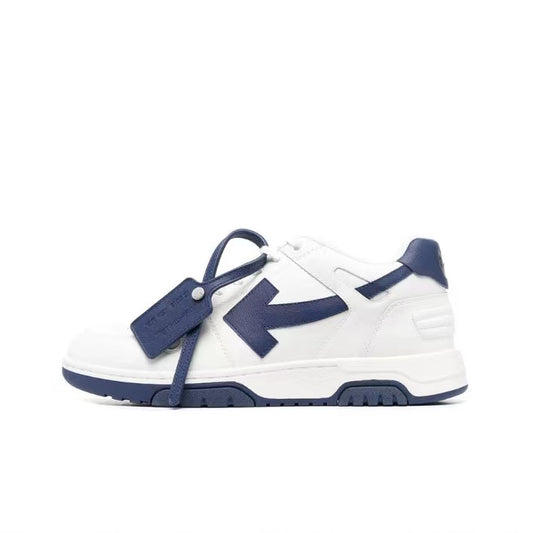 Off White out of office sneaker in white/blue