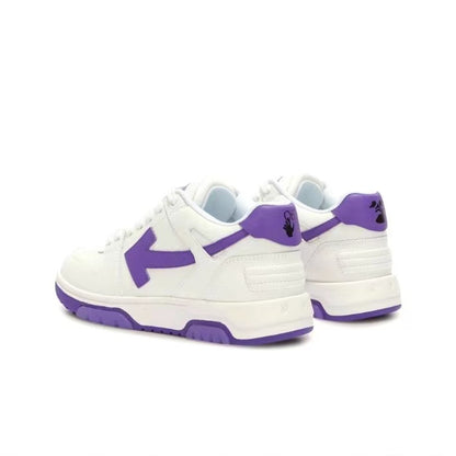 Off White out of office sneaker purple