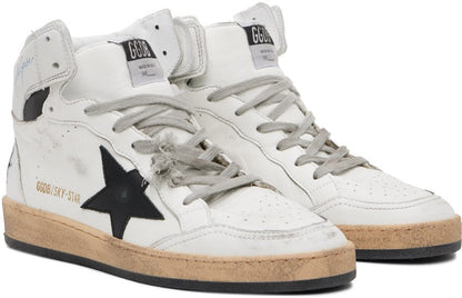 GOLDEN GOOSE White Sky Star Sneakers