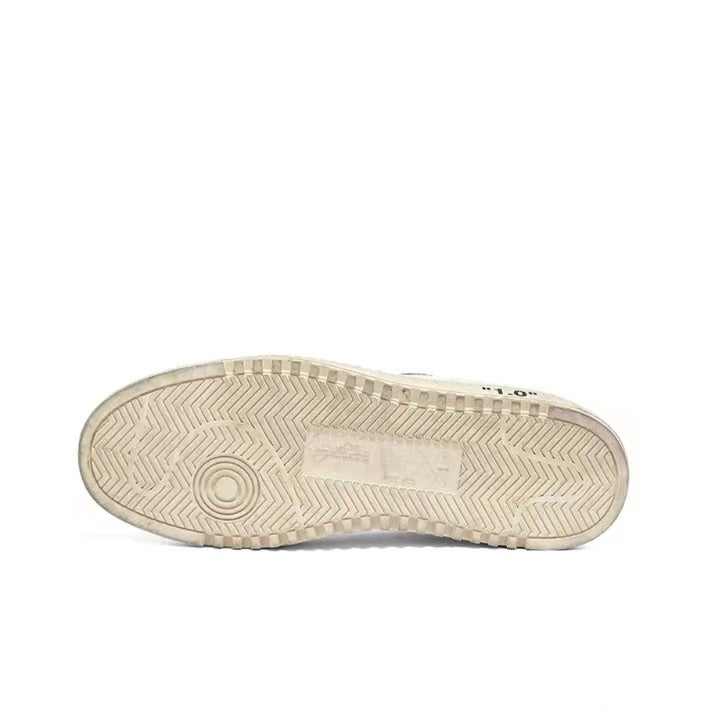 Off White l sneakers Low red/white