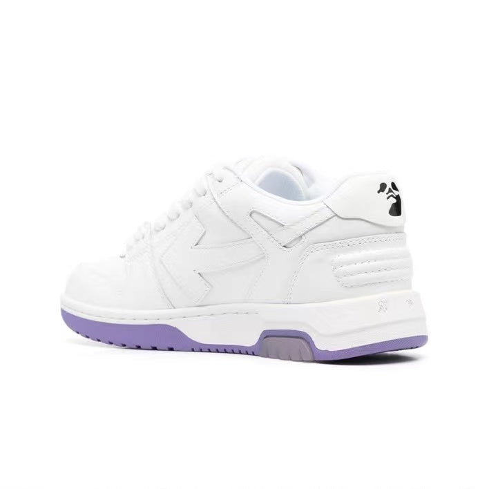 Off White out of office sneaker white/purple