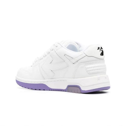 Off White out of office sneaker white/purple