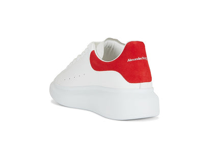 Alexander Mcqueen Oversized  White & Lust Red