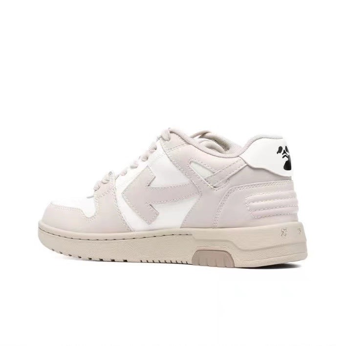 Off White out of office sneaker nude color