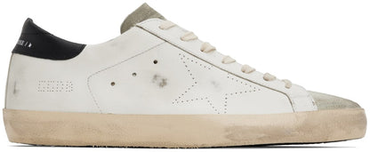GOLDEN GOOSE White Super-Star Skate Sneakers