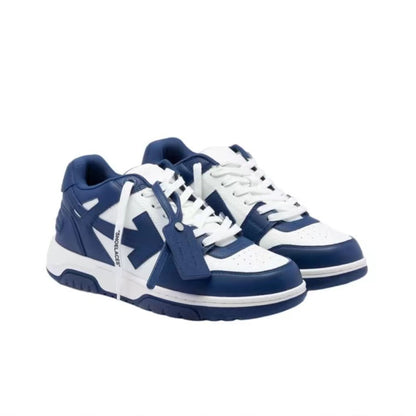 Off White out of office sneaker in dark blue/white