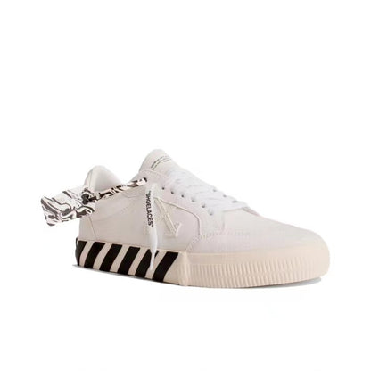 Off White c/o virgil abloh vucanized casual sneakers low white