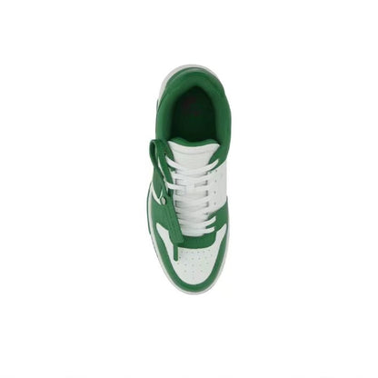 Off White out of office sneaker in white/green