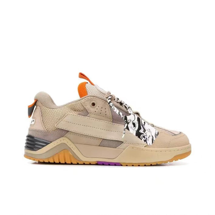 Off White suede loafers beige