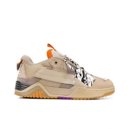 Off White suede loafers beige