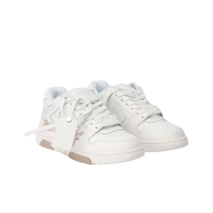 Off White out of office sneaker pink/white