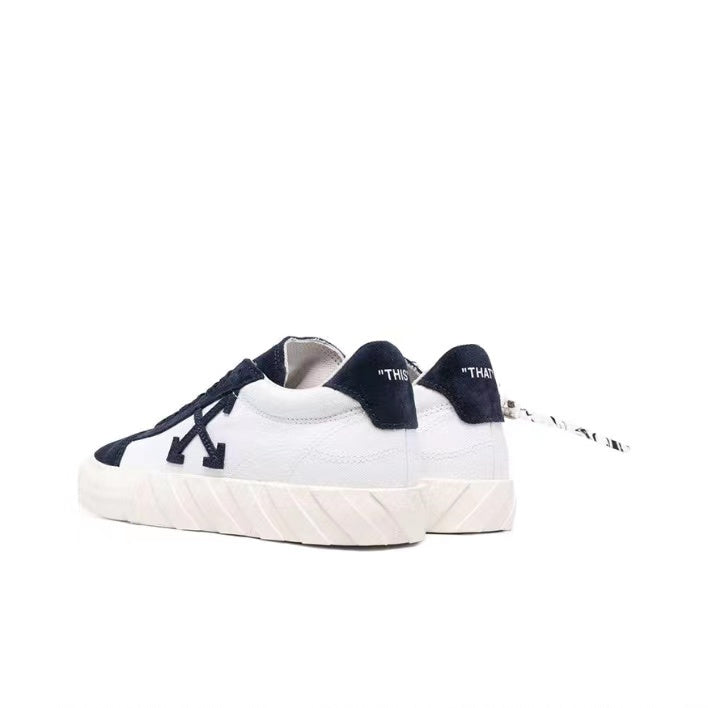 Off White vulc low navy