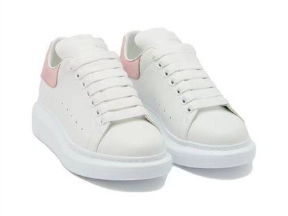 Alexander Mcqueen Women's Oversized Sneaker in White/clay