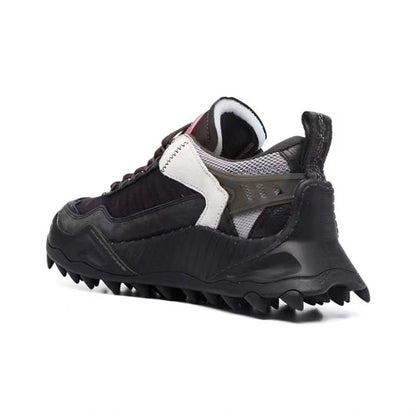 Off White logo shock-absorbing non-slip sneakers black