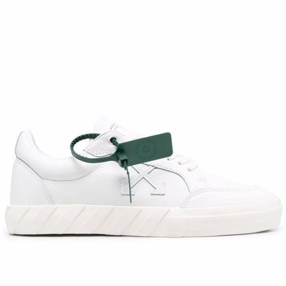 Off White vucanized  casual sneakers low white