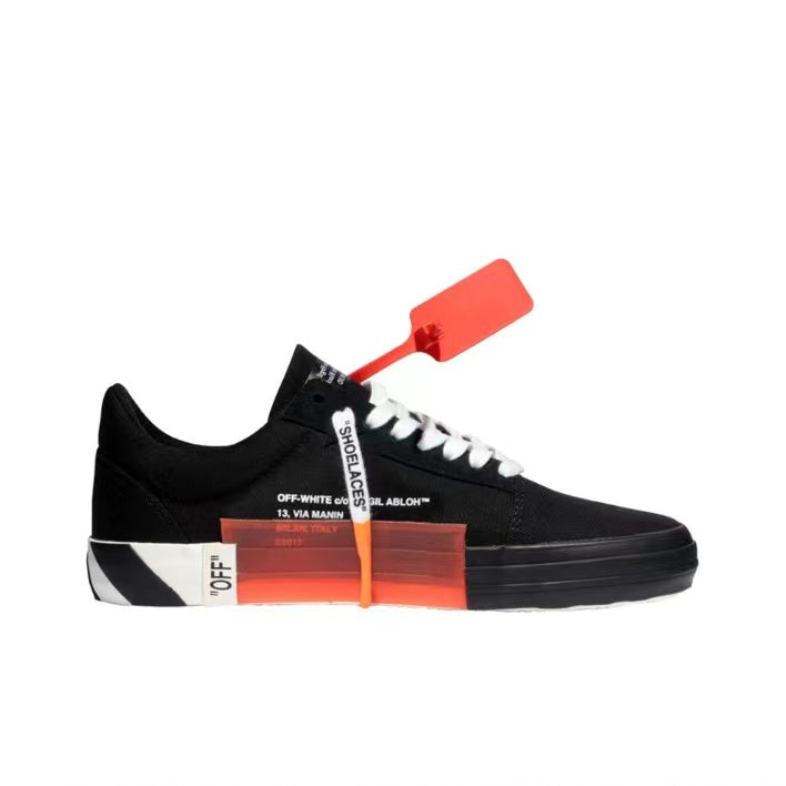Off White vulc low black