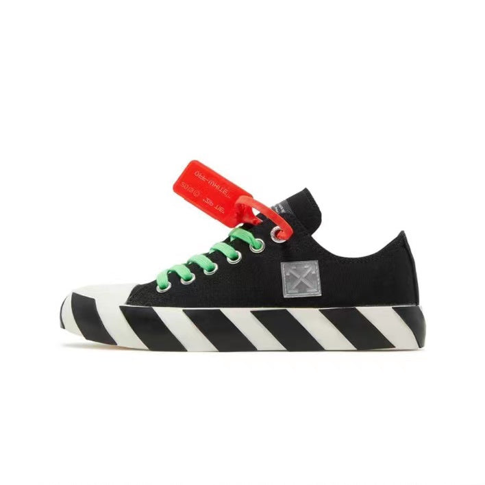 Off White fashion sneakers low white/black
