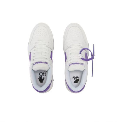 Off White out of office sneaker purple