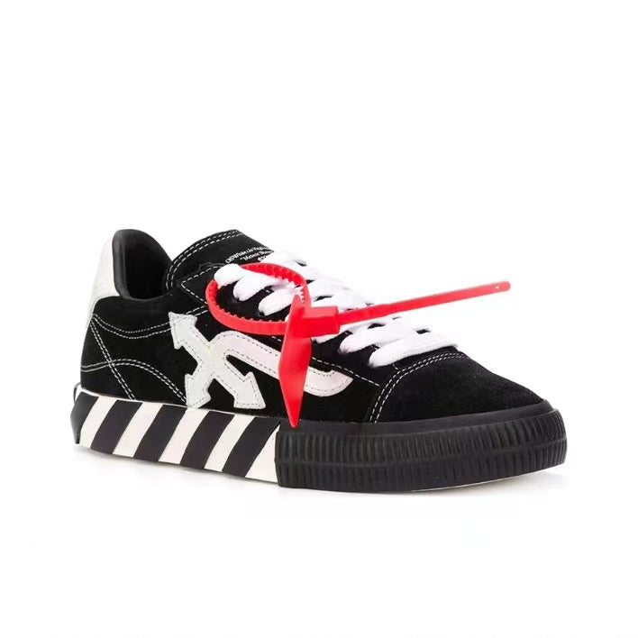 Off White flat shoes low black