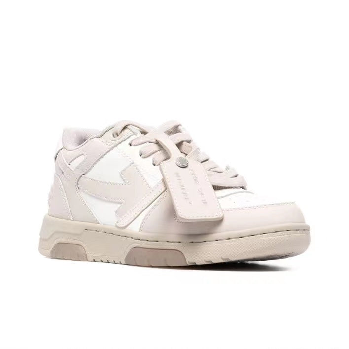 Off White out of office sneaker nude color