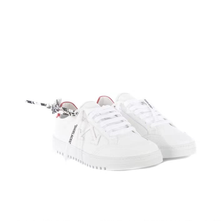 Off White nappa calf low white