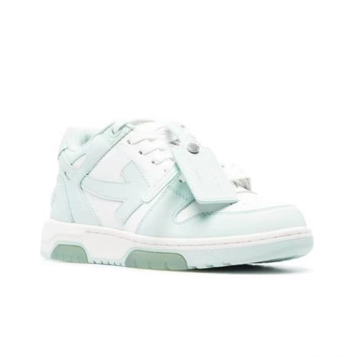 Off White out of office sneaker white/light green