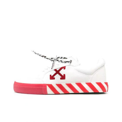 Off White vulcanised Low white/red